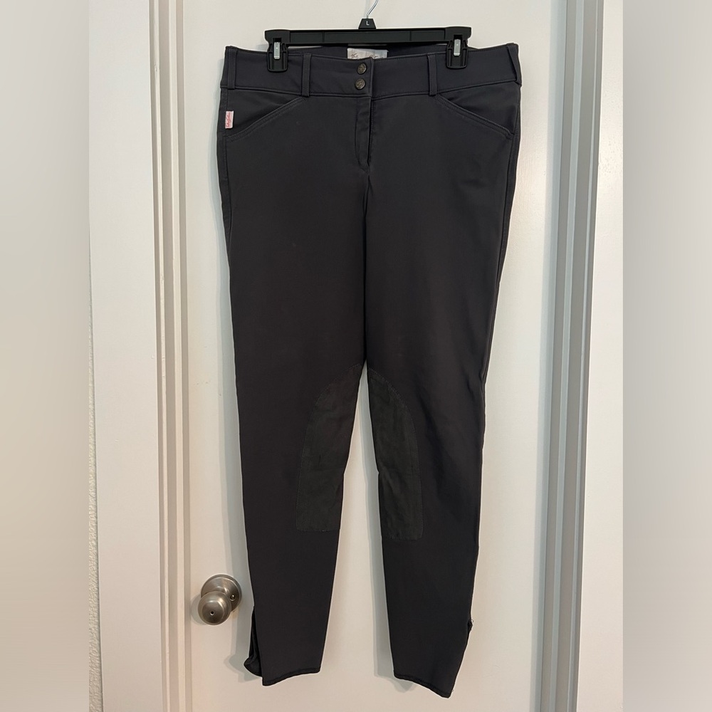 Tailored sportsman front zip riding breech